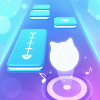 Music Cat! Piano Tiles Game 3D cover