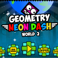 Geometry neon dash world 2 cover