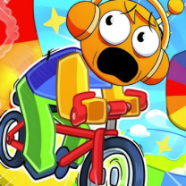 Sprunki And Obby: Scooter Racing! img