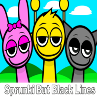 Sprunki But Black Lines cover