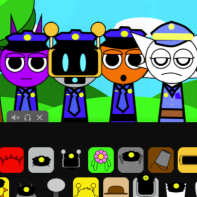 Sprunki Police and Prisoners cover